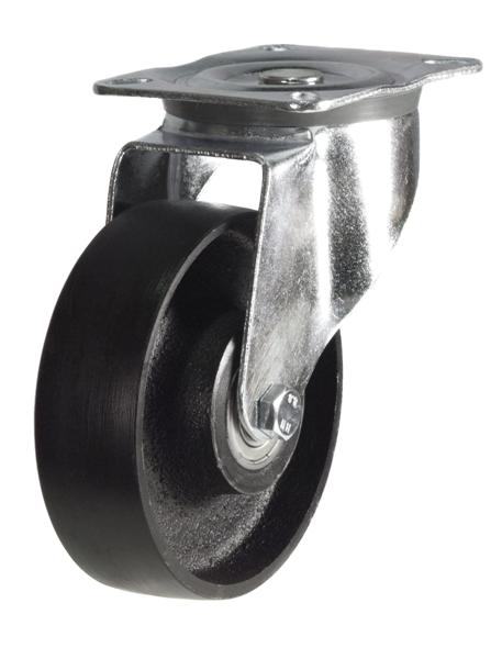 DR Series; Pressed Steel/Cast Iron Castors