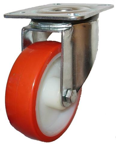 Poly Tyre on a Nylon Centre castor