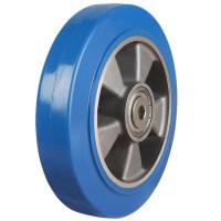 Elastic Polyurethane on Aluminium Wheels
