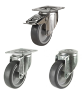 Non-Marking Stainless Steel Kitchen Castors Non-Marking Stainless Steel Kitchen Castors