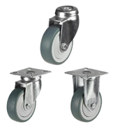 Non-Marking Light Grey Castors Non-Marking Light Grey Castors