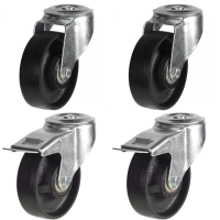 Bolt Hole Cast Iron Castors