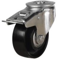 DRHCI Bolt Hole Swivel Braked Castors DRHCI Bolt Hole Swivel Braked Castors