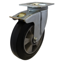 DRWCEABJ Short Brake Castors DRWCEABJ Short Brake Castors