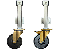 Heavy Duty Cast Iron Jacking Castors Heavy Duty Cast Iron Jacking Castors