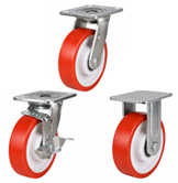 Heavy Duty Polyurethane on Nylon Castors Heavy Duty Polyurethane on Nylon Castors