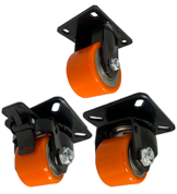 High Load Low Level Polyurethane Castors [GXHPTABJ]
