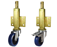 Medium Duty Non-marking Rubber Jacking Castors Medium Duty Non-marking Rubber Jacking Castors
