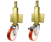 Medium Duty Polyurethane on Nylon Jacking Castors Medium Duty Polyurethane on Nylon Jacking Castors
