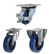 Non-Marking Rubber Castors [GDBNB]