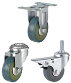 Light Load Non-Marking PVC Castors Light Load Non-Marking PVC Castors
