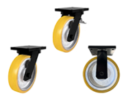 Polyurethane on Cast Iron Centre Castors [NXHPTBJ]