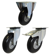 Puncture Proof Rubber Castors [DRCPPUFB]