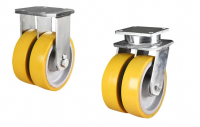 Twin Wheel Industrial Crane Castors
