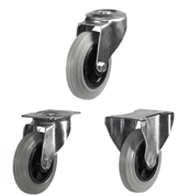 Grey Non Marking Medium Duty Castors