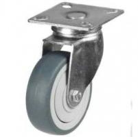 100mm Grey Non-Marking Rubber Swivel Castor Up To 80kg Capacity