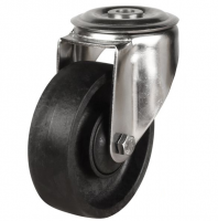 80mm High Temperature Resistant Stainless Steel Swivel Castor [200kg max load]