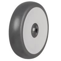 125mm / 90kg Synthetic Rubber Tyre on Plastic Centre Wheel