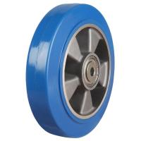 160mm Elastic Polyurethane On Aluminium Centre Castors Wheel