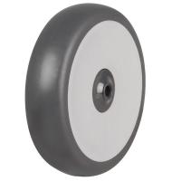 160mm / 140kg Synthetic Rubber Tyre On Plastic Centre Wheel