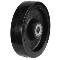250mm Rubber on Cast Iron Wheel | 700kg 