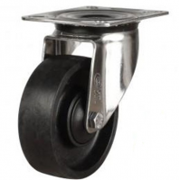 80mm High Temperature Resistant Stainless Steel Swivel Castor [200kg max load]