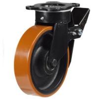 Heavy Duty Braked castors 250mm wheel diameter upto 1300kg capacity