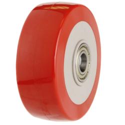 Medium Duty 100mm Polyurethane on Nylon Wheel - 250kg Load