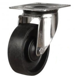 Medium Duty 100mm High Temperature Resistant Swivel Castor - 220kg Load