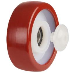 Medium Duty 100mm Polyurethane on Nylon Wheel - 200kg Load