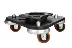 100mm Scene Shifter with Polyurethane on Cast Iron Wheels | 460kg 