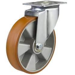 100mm medium duty swivel castor poly/alley wheel