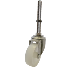 Medium Duty Stainless Steel 125mm Nylon Swivel Castor 270kg Load Medium Duty Stainless Steel 125mm Nylon Swivel Castor 270kg Load