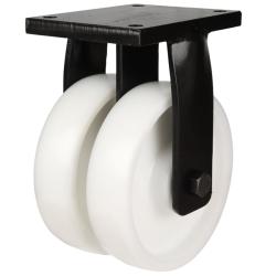 Extra Heavy Duty 150mm Nylon Fixed Castor - 2000kg Load