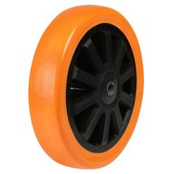 150mm Resilient Poly Nylon Wheel [500kg max load]