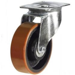 150mm medium duty swivel castor poly/cast wheel