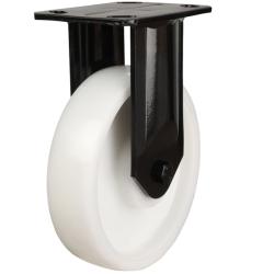 Extra Heavy Duty 200mm Nylon Fixed Castor - 1000kg Load