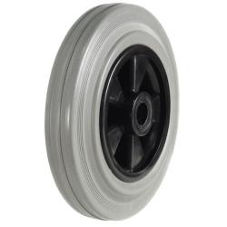 200mm Wheel with Non Marking Rubber on a Nylon Centre 205kg Capacity