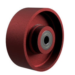 Industrial Heavy Duty 300mm Ductile Iron Wheel - 2900kg Load