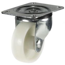 Medium Duty 63mm Nylon Swivel Castor - 80kg Load