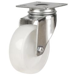 Light Duty 75mm Polypropylene Swivel Castor - 50kg Load Light Duty 75mm Polypropylene Swivel Castor - 50kg Load