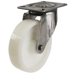 Medium Duty 80mm Nylon Swivel Castor - 200kg Load