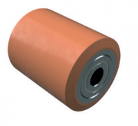 Heavy Duty 85mm Polyurethane on Cast Iron Pallet Truck Roller 750kg Load Heavy Duty 85mm Polyurethane on Cast Iron Pallet Truck Roller 750kg Load