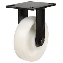 Heavy Duty 100mm Nylon Fixed Castor - 450kg Load