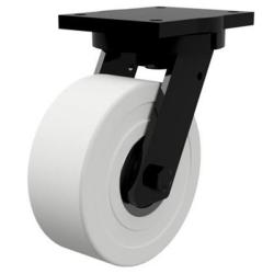 Industrial Heavy Duty 200mm Cast Nylon Swivel Castor - 2500kg Load Industrial Heavy Duty 200mm Cast Nylon Swivel Castor - 2500kg Load