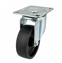 Medium Duty 100mm High Temperature Resistant Swivel Castor - 220kg Load