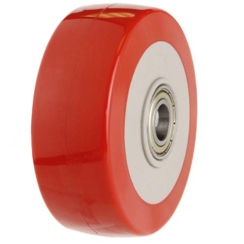 Medium Duty 100mm Polyurethane on Nylon Wheel - 250kg Load