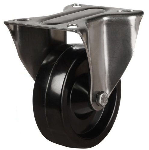 Medium Duty 100mm High Temperature Resistant Phenolic Fixed Castor - 150kg Load