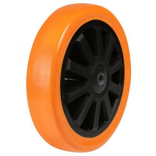 100mm Resilient Poly Nylon Wheel [300kg max load]