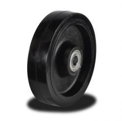 100mm / 180kg Rubber on Cast Iron Core Wheel